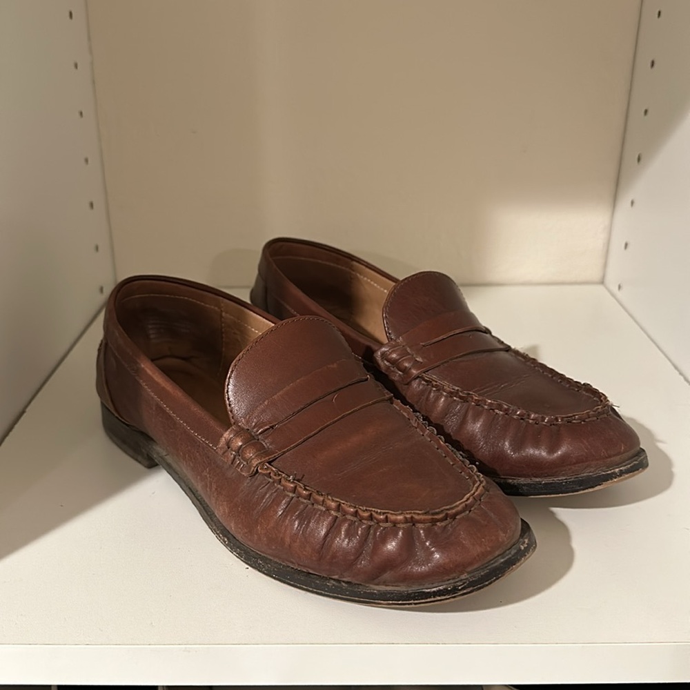 Madewell The Penny Loafer in Brown
